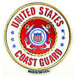  U.S. Coast Guard 2.5in diameter Military