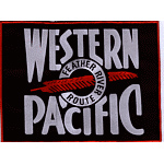 10in. RR Patch Western Pacific Route