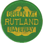 2in. RR Patch Green Rutland