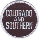 2in. RR Patch Colorado & Southern