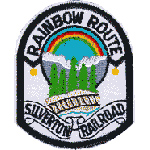 2in. RR Patch Rainbow Route
