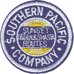 2in. RR Patch Southern Pacific Co.