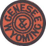 2in. RR Patch Genesee Wyoming