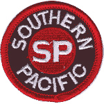 2in. RR Patch Southern Pacific