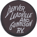 2in. RR Patch Denver Leadville & Gunnison