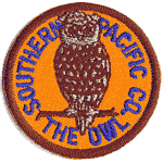 2in. RR Patch Southern Pacific Owl