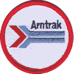 2in. RR Patch Amtrak