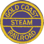 2in. RR Patch Gold Coast R.R. Museum