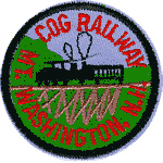 2in. RR Patch Mt. Washington Cog Railway