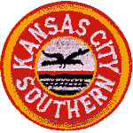 2in. RR Patch Kansas City Southern