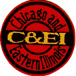 2in. RR Patch Chicago & East Indiana