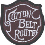 2in. RR Patch Cotton Belt Route
