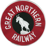 2in. RR Patch Great Northern