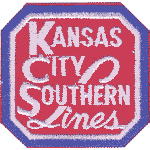 2in. RR Patch Kansas City Southern