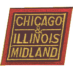2in. RR Patch Chicago & Ill.Midland
