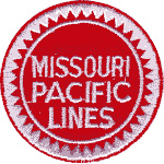 2in. RR Patch Missouri Pacific