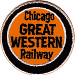 2in. RR Patch Chicago Great Western