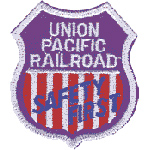 2in. RR Patch Union Pacific