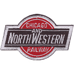 3in. RR Patch Chicago Northwestern RW
