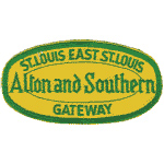 3in. RR Patch Alton & Southern