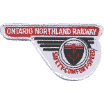 3in. RR Patch Ontario Northland