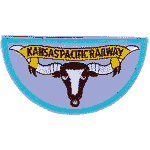 3in. RR Patch Kansas Pacific RR