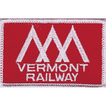 3in. RR Patch Vermont Railway