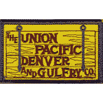 3in. RR Patch Union Pacific Denver – Gulf
