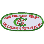3in. RR Patch Colorado & Southern