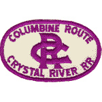 3in. RR Patch Columbine Route
