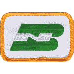 3in. RR Patch Burlington Northern