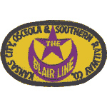 3in. RR Patch Kansas City - Blair Line