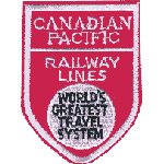 3in. RR Patch Canadian Pacific