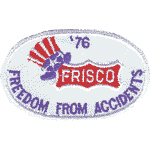3in. RR Patch Frisco 76