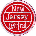 3in. RR Patch New Jersey Central