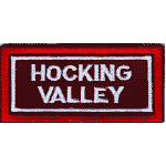 3in. RR Patch Hocking Valley