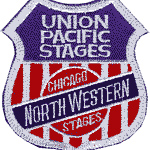 3in. RR Patch Union Pacific Stages