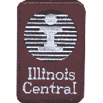 3in. RR Patch Illinois Central