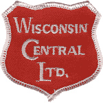 3in. RR Patch Wisconsin Central