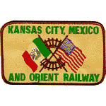 3in. RR Patch Kansas City Mexico Orient