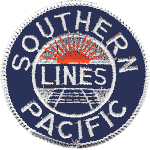 3in. RR Patch Southern Pacific