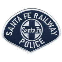 3in. RR Patch Santa Fe Police
