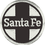 3in. RR Patch Santa Fe
