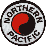 3in. RR Patch Northern Pacific