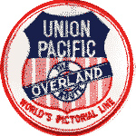 3in. RR Patch Union Pacific Overland