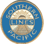 3in. RR Patch Southern Pacific