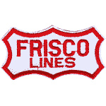 3in. RR Patch Frisco Lines