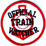 3in. RR Patch Official Rail Watcher