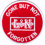 3in. RR Patch L-N Gone but not Forgotten