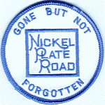 3in. RR Patch Nickel Plate Rd not Forgotten